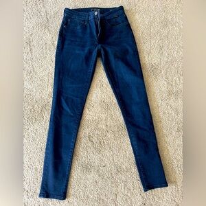 Mavi gold Adriana Midrise Superskinny dark jeans - size 27, never worn